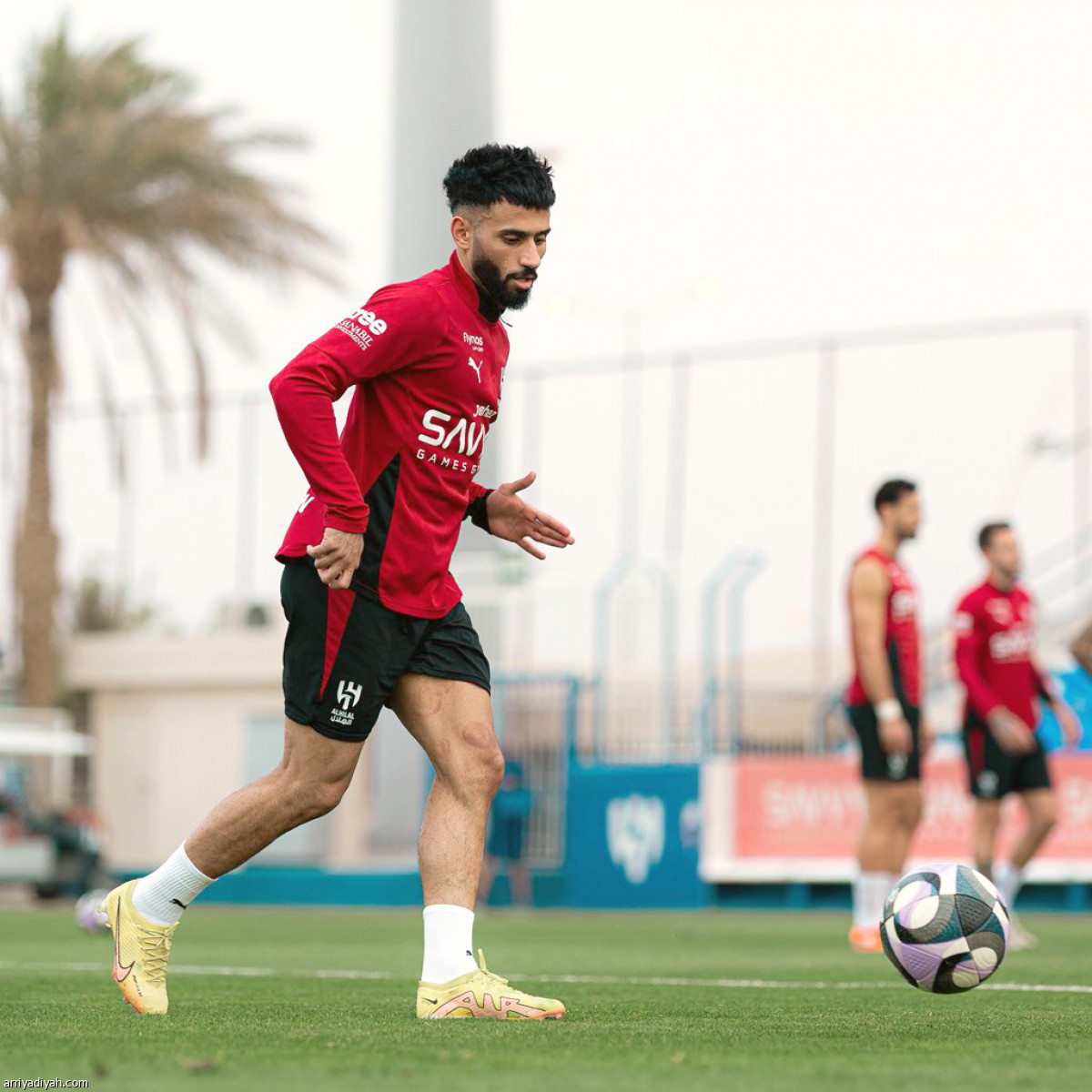 الأزرق يستعد