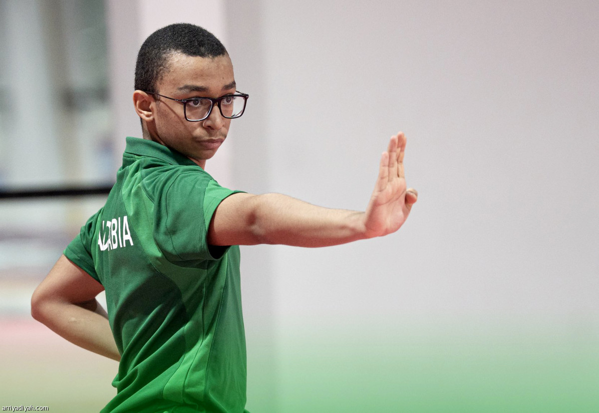 أخضر الكاراتيه يستعد