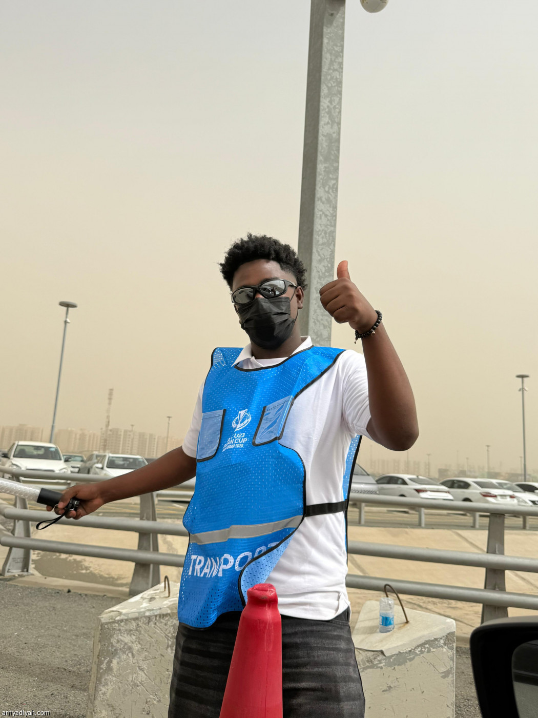 غبار قبل المواجهة